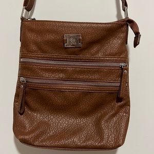 Style and Co Brown Cross Body bag Very Good condition ‼️